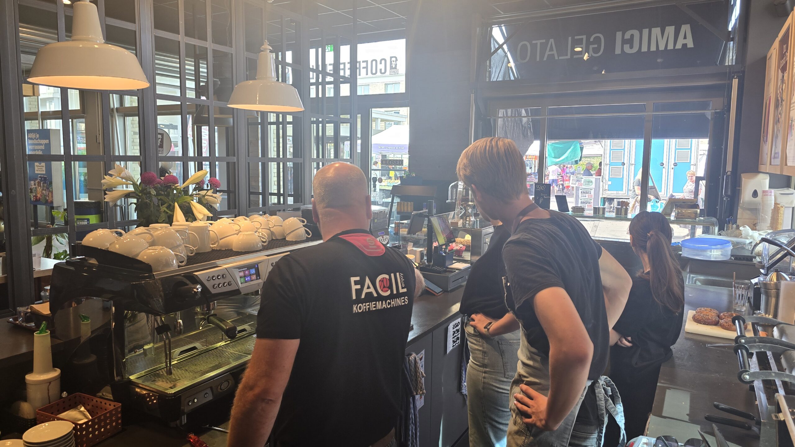 Installatie CoffeeFellows FACILenjoy Barista