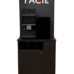 FACILenjoy koffiemeubel met vakken